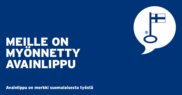 Kotipesät®-tuotteille on myönnetty Avainlippu!