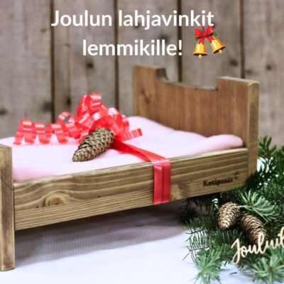 Puusänky ja pehmopatja lemmikill